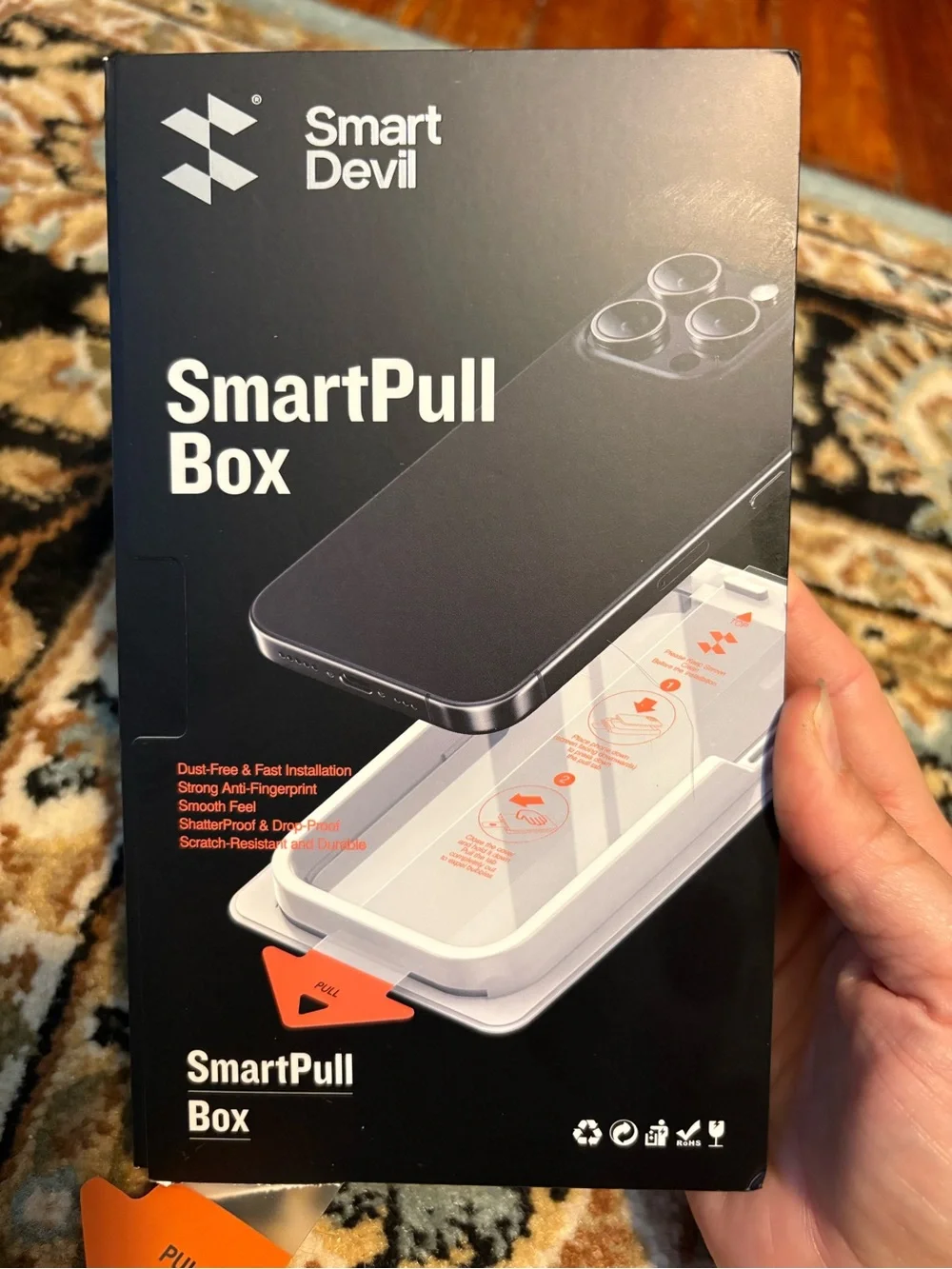 SmartPull Box Phone Installation Tool - Black